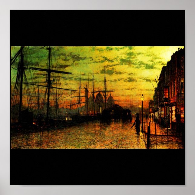 Affiches Poster-Classic/Vintage John Atkinson Grimshaw (Devant)
