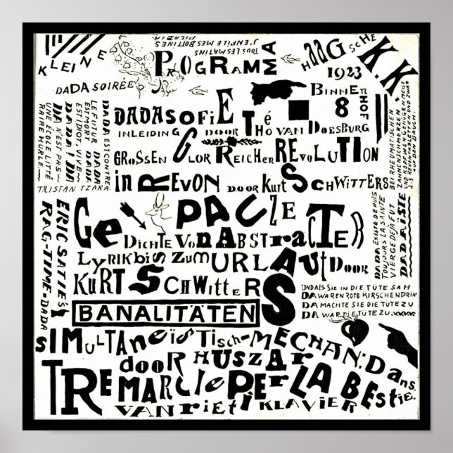 Affiches Poster-Classic Vintage-Theo Van Doesburg 27 (Devant)