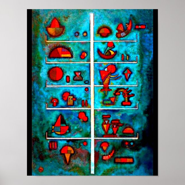 Affiches Poster-Classic/Vintage-Wassily Kandinsky 3 (Devant)
