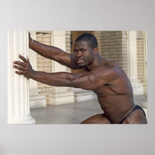 Affiches Poster, Colonne Jean Scutt Poussant