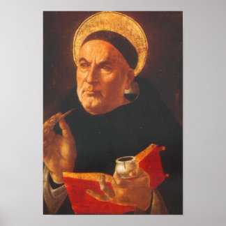 Affiches Pôster de São Tomás de Aquino