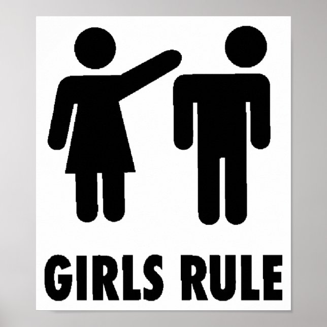 Affiches Poster-Girls Rule (Devant)