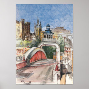 Affiches Poster/impression du pont de swing