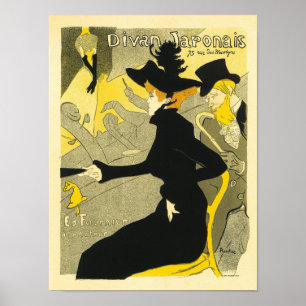 Affiches Poster/Imprimer: Divan Japonais par Toulouse-Lautr