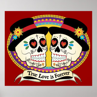 Affiches Poster/Imprimer Dos Novios (2 Pièces)