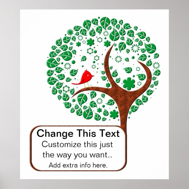 Affiches Poster/Imprimer : L'Arbre (Devant)