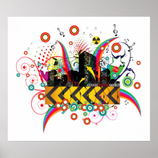 Affiches Poster/Imprimer : Party Town USA