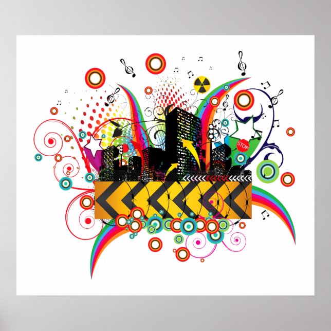 Affiches Poster/Imprimer : Party Town USA (Devant)