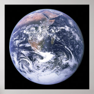 Posters Affiches Toiles Photo De La Terre De La Nasa Zazzle Fr