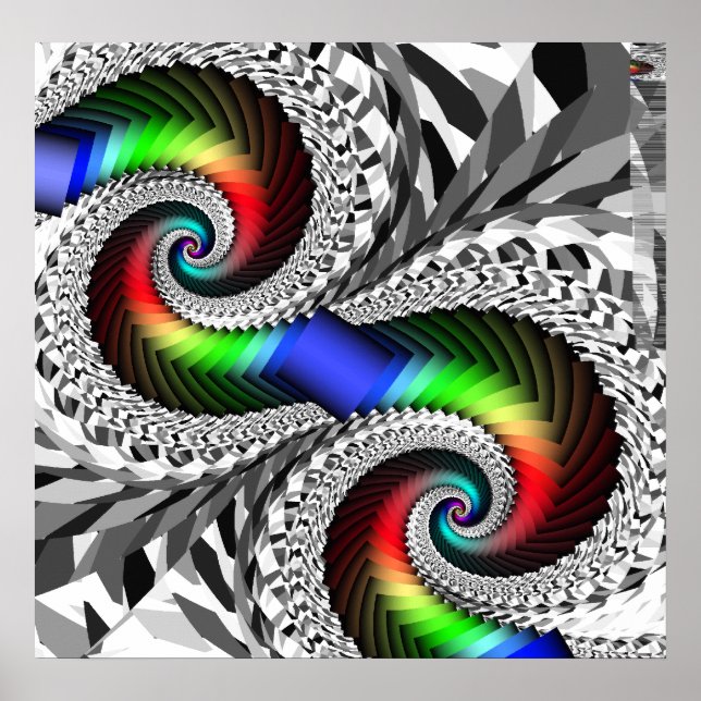Affiches Poster/Imprimer : Spirale Spectrum (Devant)