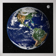 Poster/Imprimer : Terre de l'espace - NASA