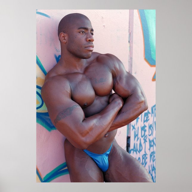 Affiches POSTER, Jermaine Bernard, détendu (Devant)