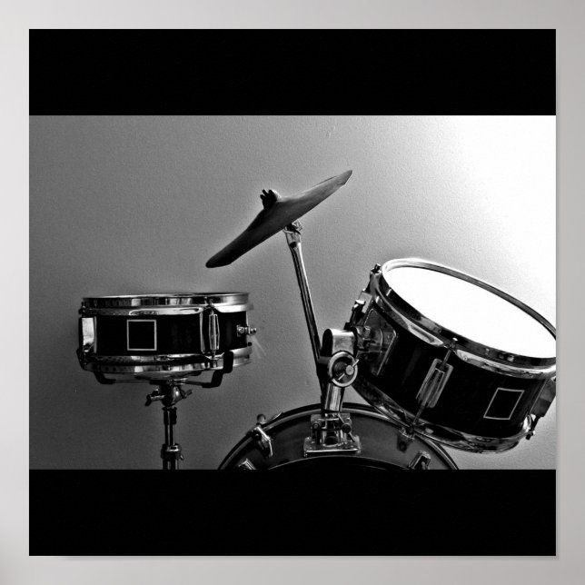 Affiches Poster-Love the Arts-Drums (Devant)