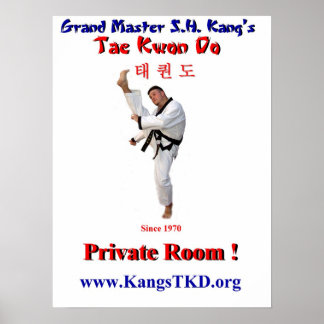 Affiches Poster-Master Perry Front Kick-Private Room