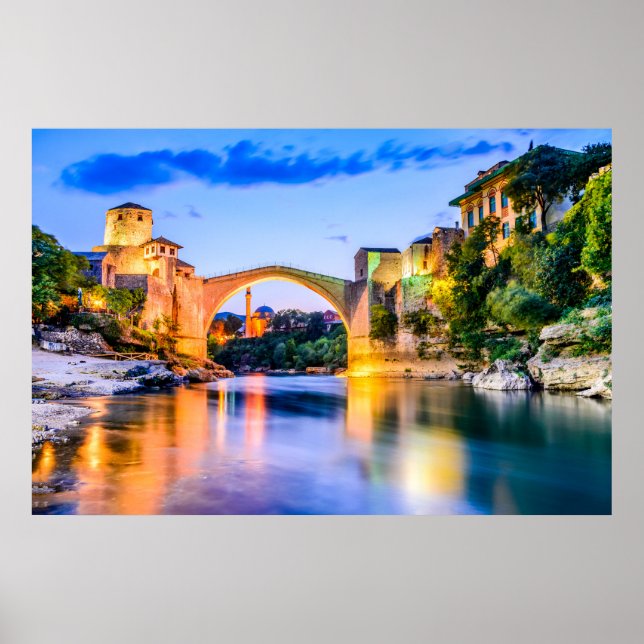 Affiches Poster, Mostar (Devant)
