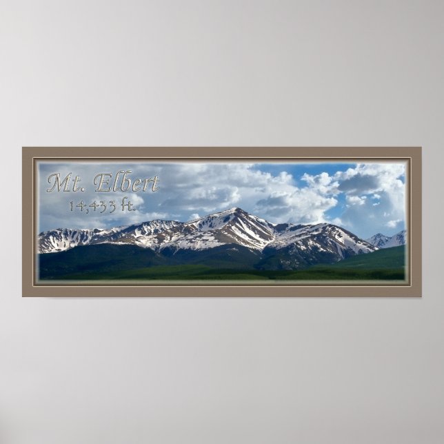 Affiches poster-Mt Elbert (Devant)