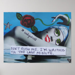 AFFICHES POSTER-NE ME COUPE PAS.