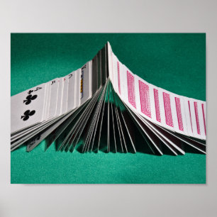 Affiches Poster: Playing cards Poker Domino