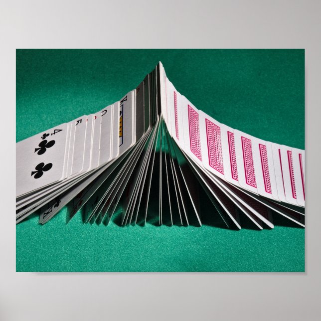 Affiches Poster: Playing cards Poker Domino (Devant)