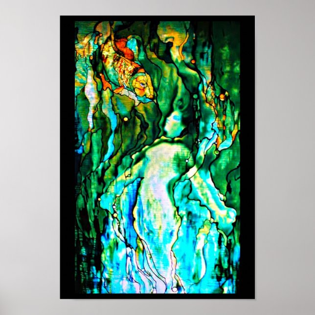 Affiches Poster-Stained Glass-Louis Tiffany 110 (Devant)