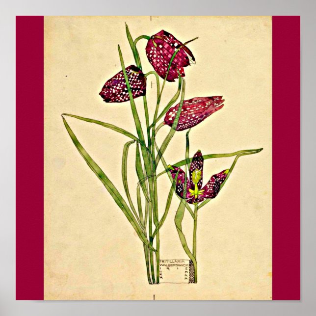 Affiches Poster-Vintage-Charles Rennie Mackintosh 20 (Devant)