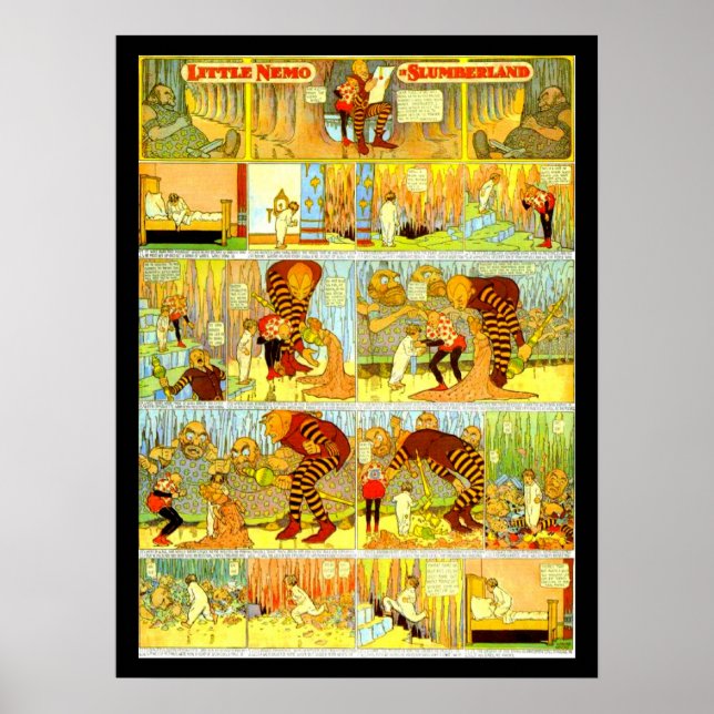 Affiches Poster-Vintage Comic-Little Nemo 10 (Devant)
