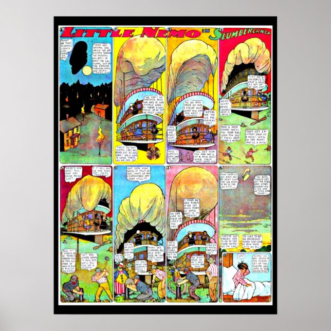 Affiches Poster-Vintage Comic-Little Nemo 17 (Devant)