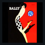 Affiches Poster-Vintage voyage-Bally<br><div class="desc">Affiche de voyage Vintage-Bally</div>