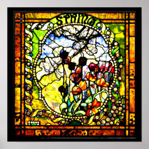 Affiches Poster-Vitré-Louis Tiffany 101