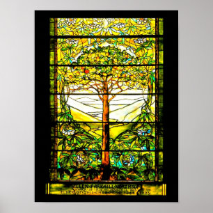 Affiches Poster-Vitré-Louis Tiffany 104
