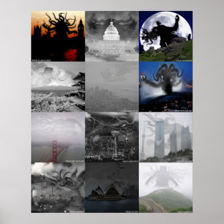 Affiches Postersmall cthulhu