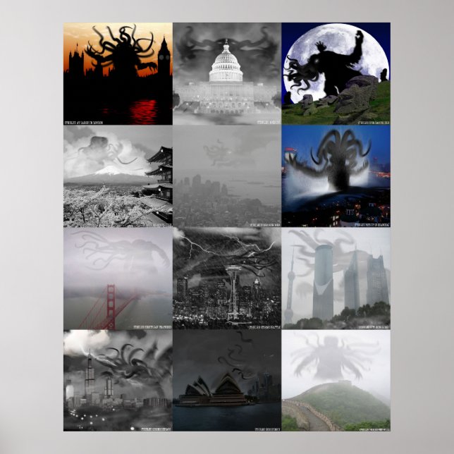 Affiches Postersmall cthulhu (Devant)