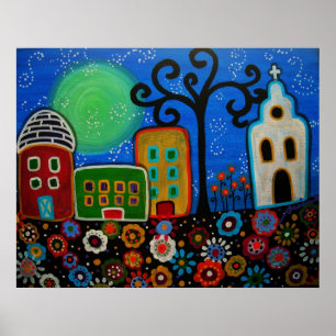 AFFICHES POSTES DE VILLE MEXICAINS