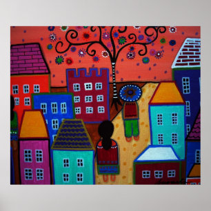 AFFICHES POSTES DE VILLE MEXICAINS