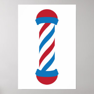 Affiches poteau de barbier