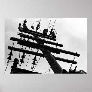 Affiches Poteau de téléphone