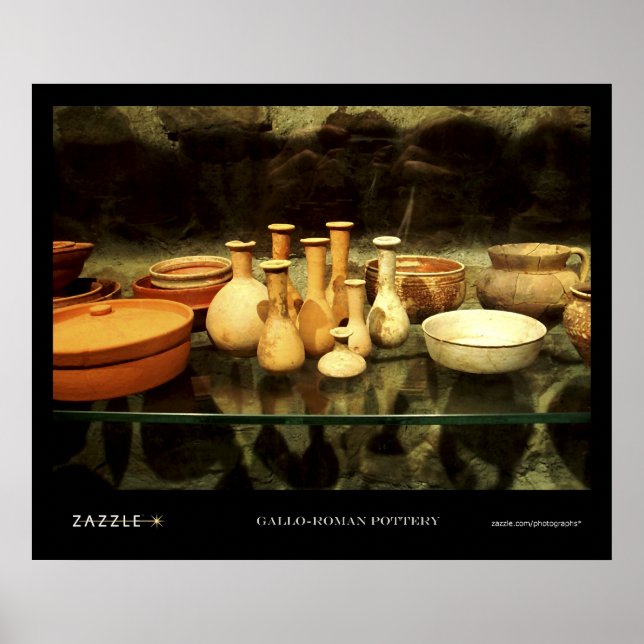 Affiches poterie gallo-romaine (Devant)