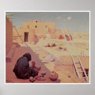 Affiches Poterie Maker, 1907 de Zuni