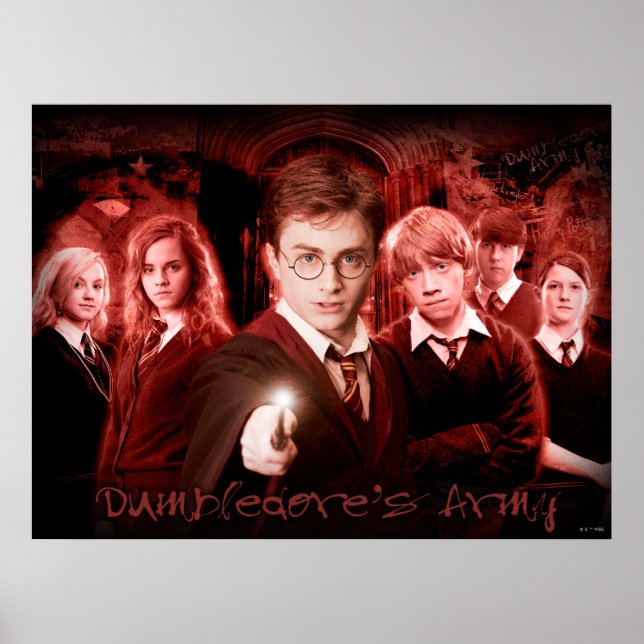 Affiches POTTER DE HARRY ET L'ORDRE DU PHOENIX™ Red (Devant)