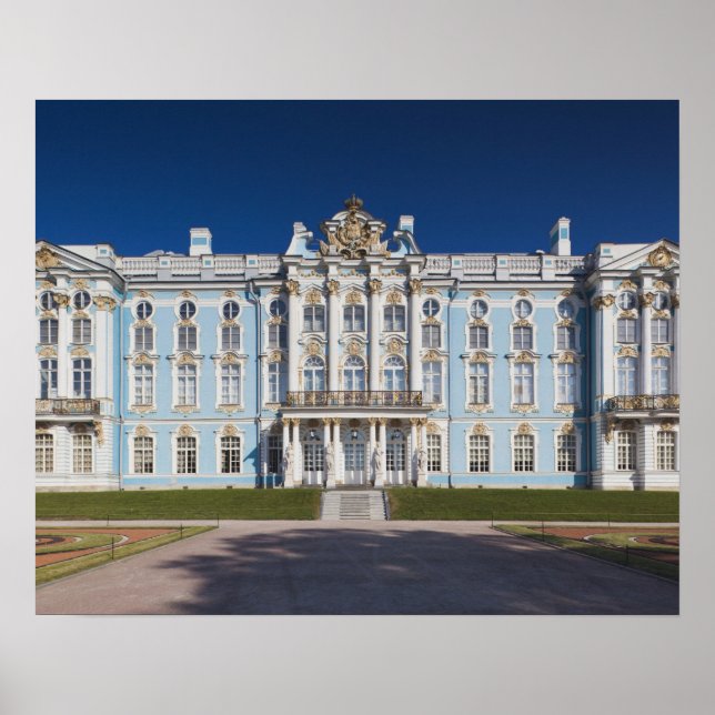 Affiches Pouchkine-Tsarskoïe Selo, palais Catherine (Devant)