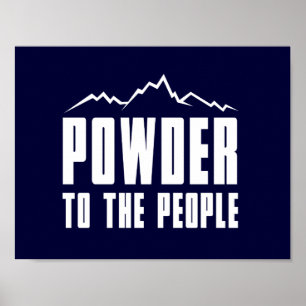 Affiches Poudre au peuple
