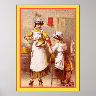 Affiches Poudre de cuisson à la crème Dr Price ~ 1880-1900