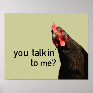 Posters Affiches Toiles Humour Poulet Zazzle Fr