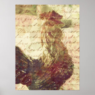 Affiches Poulet vintage