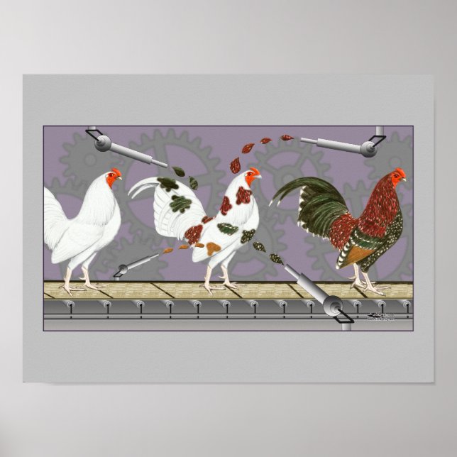 Affiches Poultry Painter (Devant)