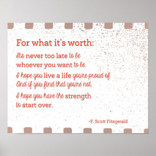 Affiches Pour ce que ça vaut