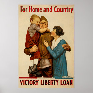 Affiches Pour la maison et le pays Victory Liberty Loan