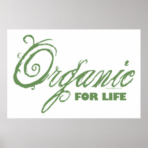 Affiches Pour la vie, biologique