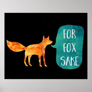 Affiches Pour le renard