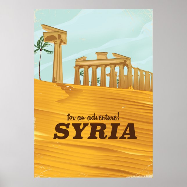 Affiches Pour une Aventure ! Temple syrien de Bel (Devant)